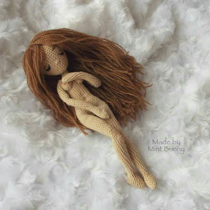 精美的鉤針人偶娃娃欣賞 - 苗苗媽媽 - 苗苗媽媽