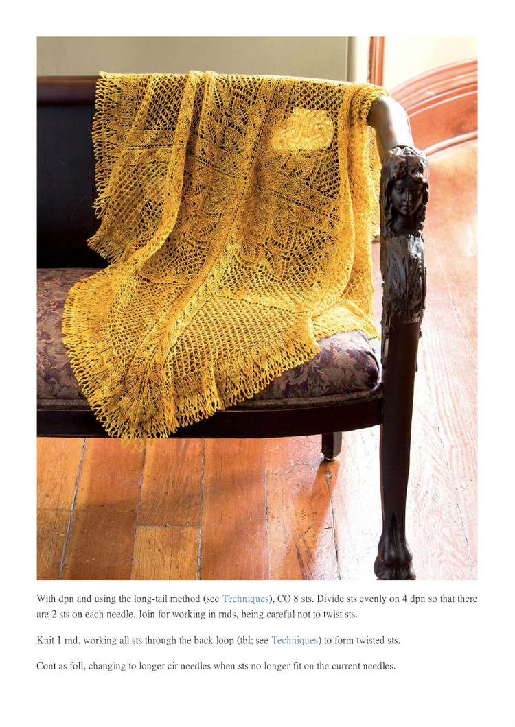 New Vintage Lace Knits Inspired By the Past（新的老式花邊：針織物由過去的啟發(fā)教程） - 壹一 - 壹一的博客