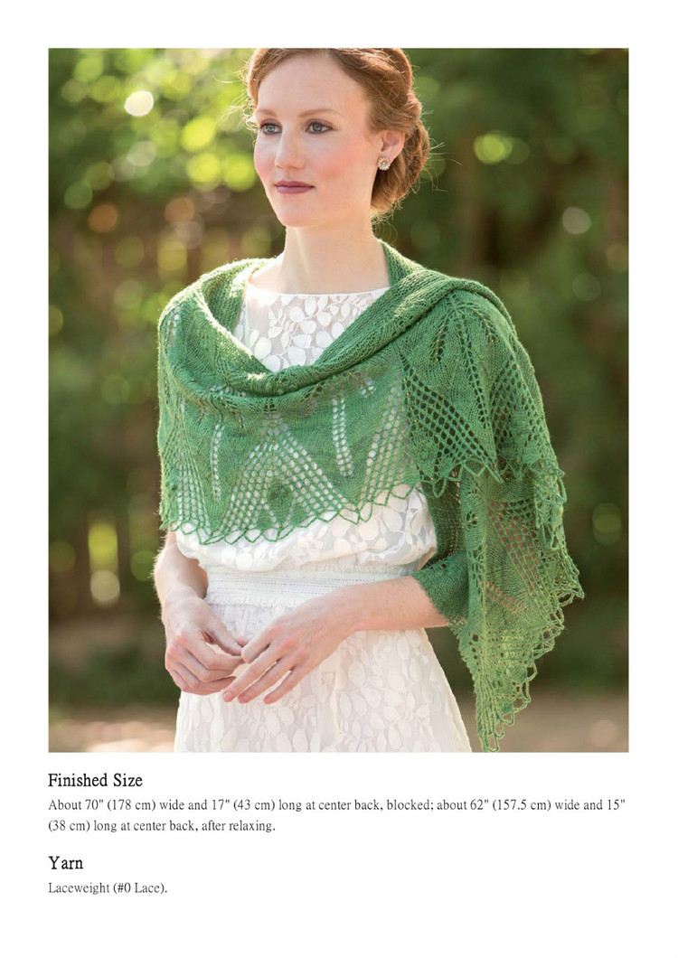 New Vintage Lace Knits Inspired By the Past（新的老式花邊：針織物由過去的啟發(fā)教程） - 壹一 - 壹一的博客
