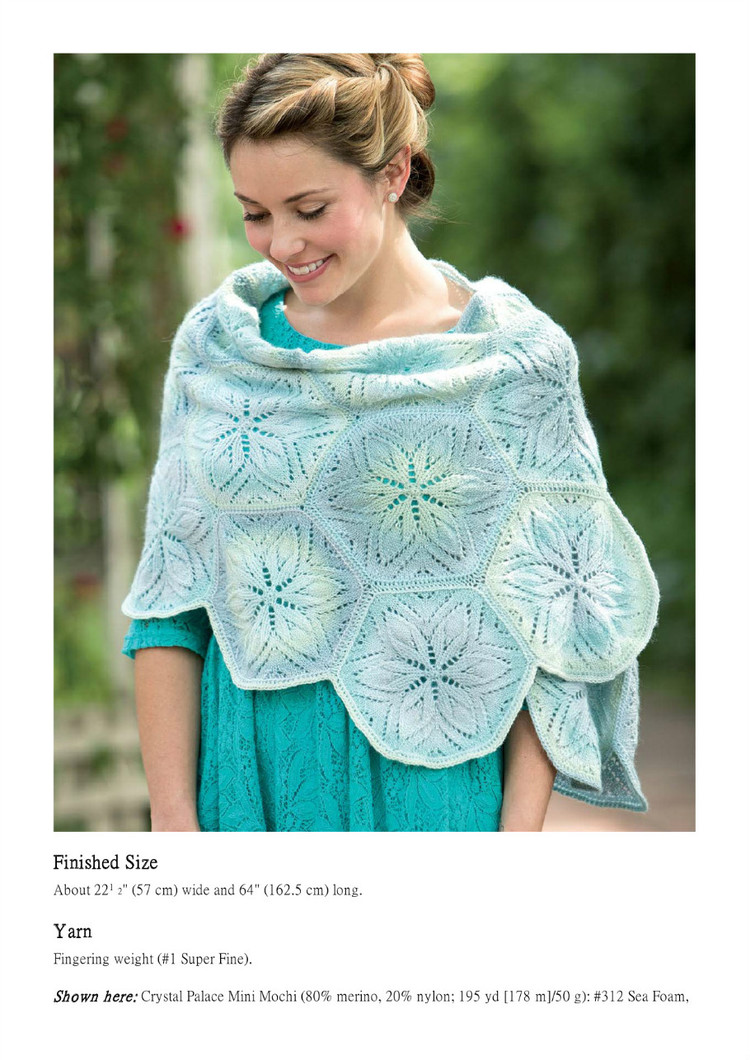 New Vintage Lace Knits Inspired By the Past（新的老式花邊：針織物由過去的啟發(fā)教程） - 壹一 - 壹一的博客