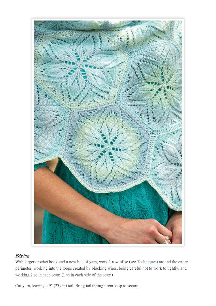 New Vintage Lace Knits Inspired By the Past（新的老式花邊：針織物由過去的啟發(fā)教程） - 壹一 - 壹一的博客