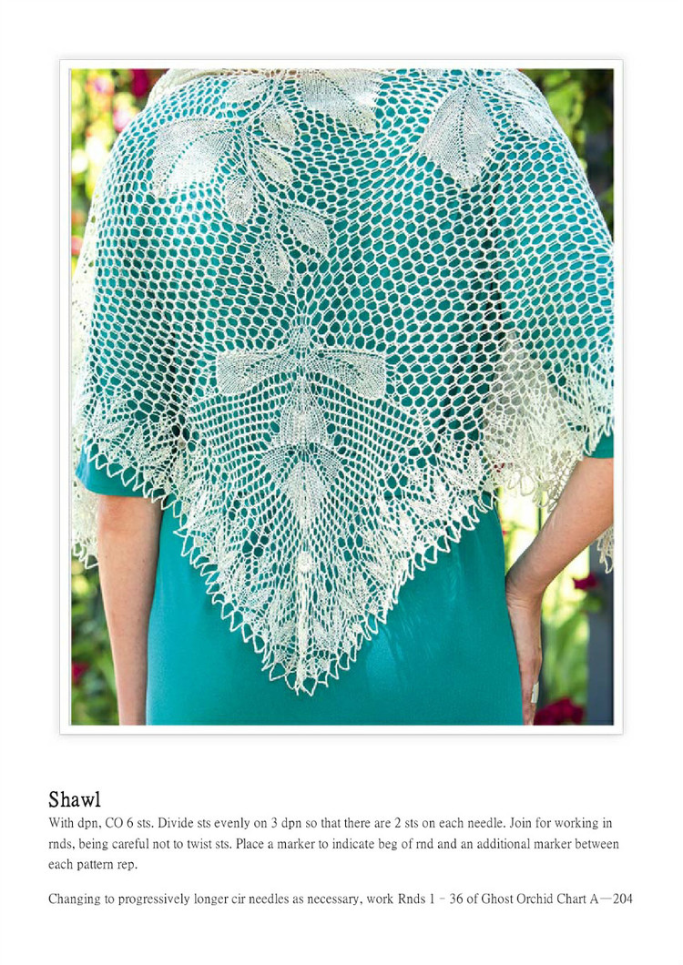 New Vintage Lace Knits Inspired By the Past（新的老式花邊：針織物由過去的啟發(fā)教程） - 壹一 - 壹一的博客