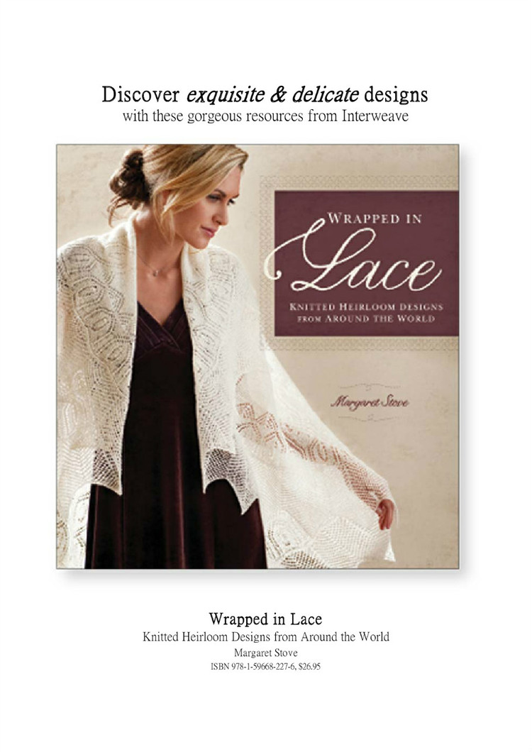 New Vintage Lace Knits Inspired By the Past（新的老式花邊：針織物由過去的啟發(fā)教程） - 壹一 - 壹一的博客