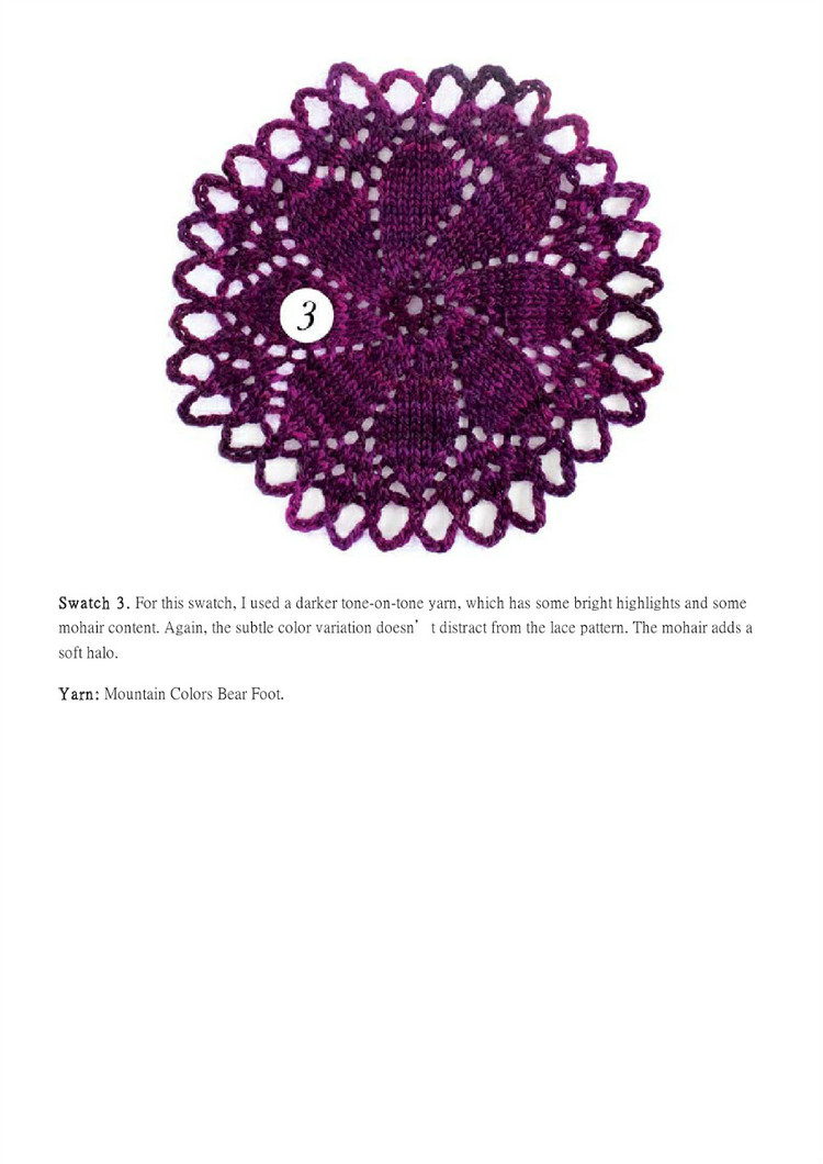 New Vintage Lace Knits Inspired By the Past（新的老式花邊：針織物由過去的啟發(fā)教程） - 壹一 - 壹一的博客