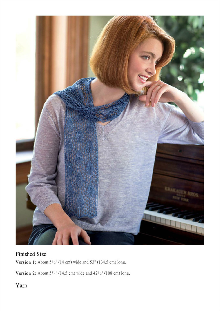 New Vintage Lace Knits Inspired By the Past（新的老式花邊：針織物由過去的啟發(fā)教程） - 壹一 - 壹一的博客