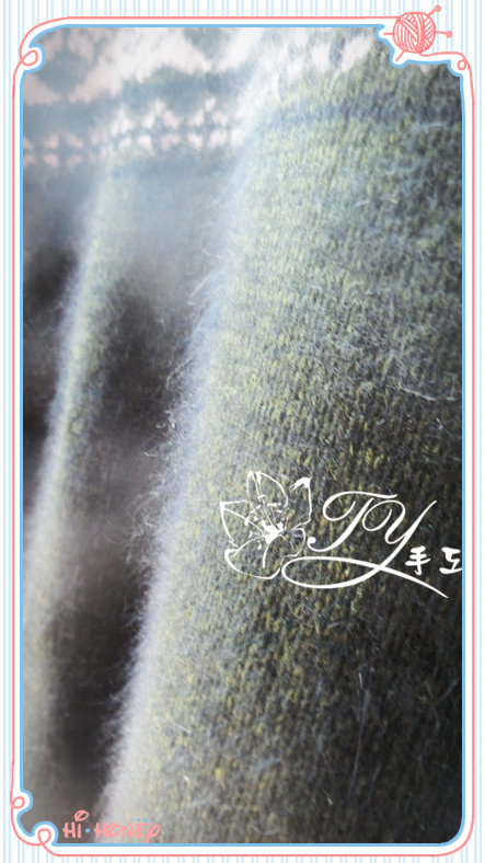 1409——飄雪——老公的提花羊絨衣 - ty - ty 的 編織博客