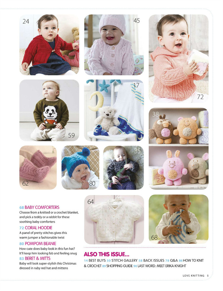 Love Knitting for Babies  December 2015 - 輕描淡寫 - 輕描淡寫