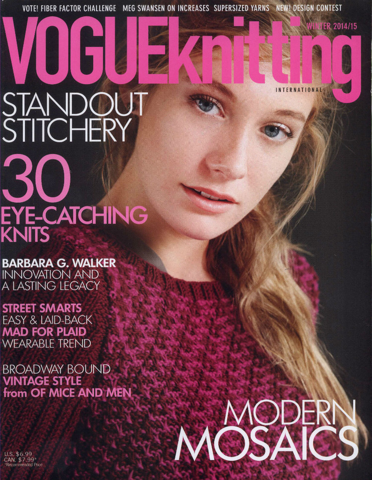 Vogue Knitting International Winter 2014/2015 - 輕描淡寫(xiě) - 輕描淡寫(xiě)