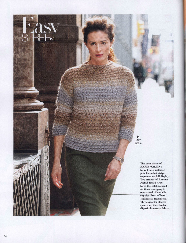 Vogue Knitting International Winter 2014/2015 - 輕描淡寫(xiě) - 輕描淡寫(xiě)
