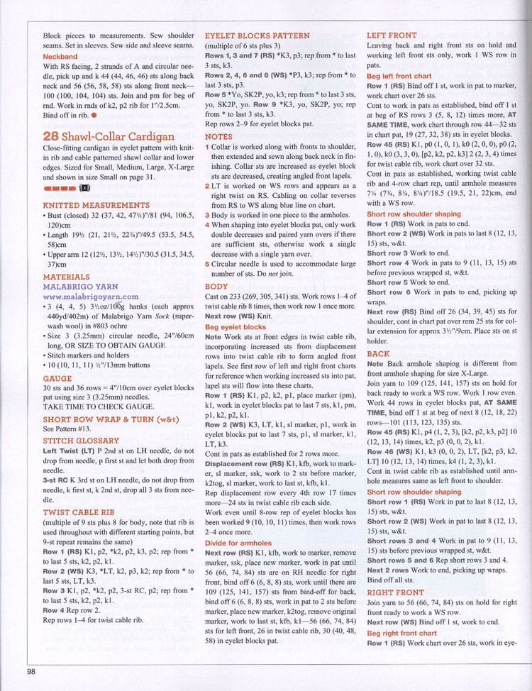 Vogue Knitting International Winter 2014/2015 - 輕描淡寫(xiě) - 輕描淡寫(xiě)