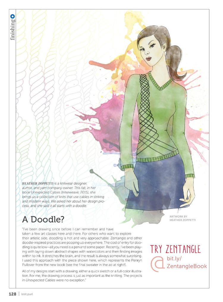 Knit.purl  Fall  Winter 2015 - 輕描淡寫 - 輕描淡寫