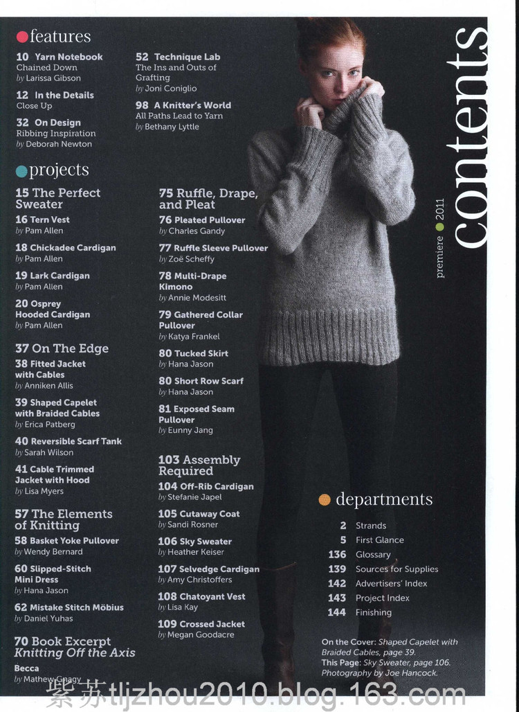 [英文]Knit Premiere 2011--編織冬季新款 - 紫蘇 - 紫蘇的博客