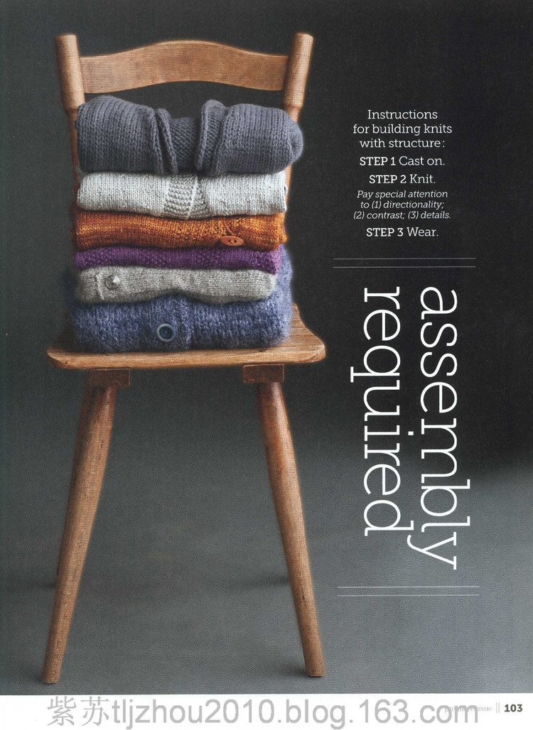 [英文]Knit Premiere 2011--編織冬季新款 - 紫蘇 - 紫蘇的博客