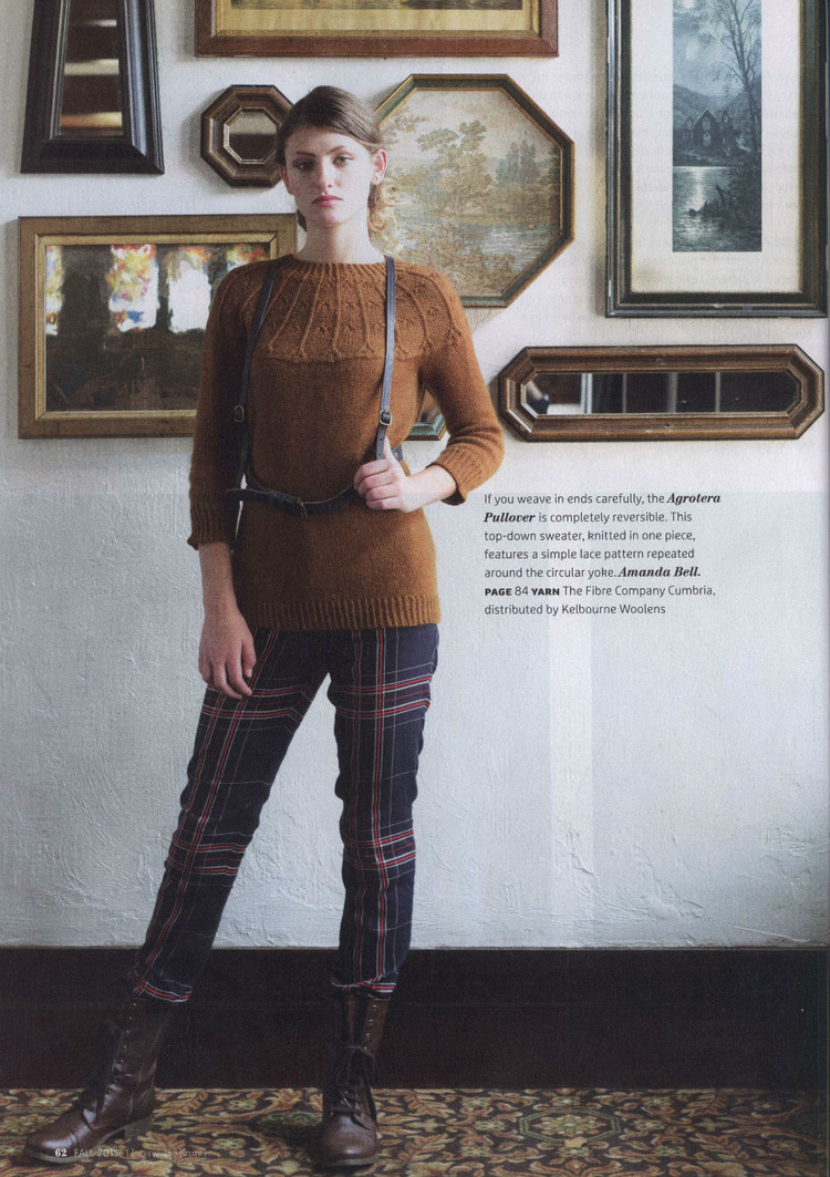 Interweave Knits  Fall 2015 - 輕描淡寫 - 輕描淡寫
