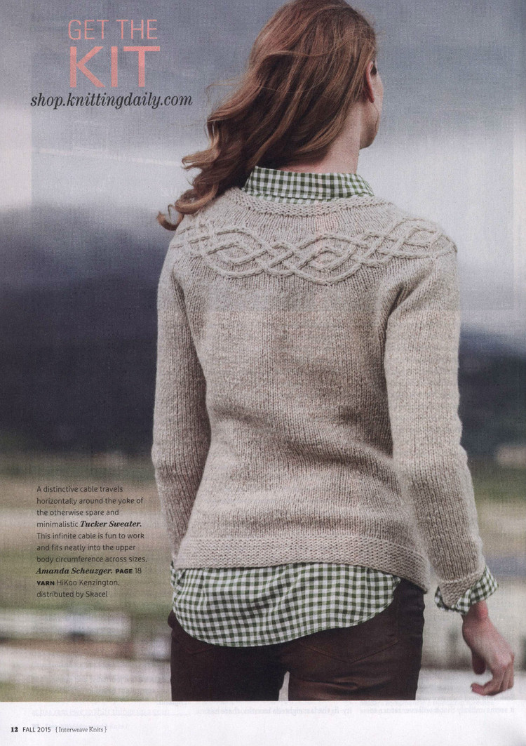 Interweave Knits  Fall 2015 - 輕描淡寫 - 輕描淡寫