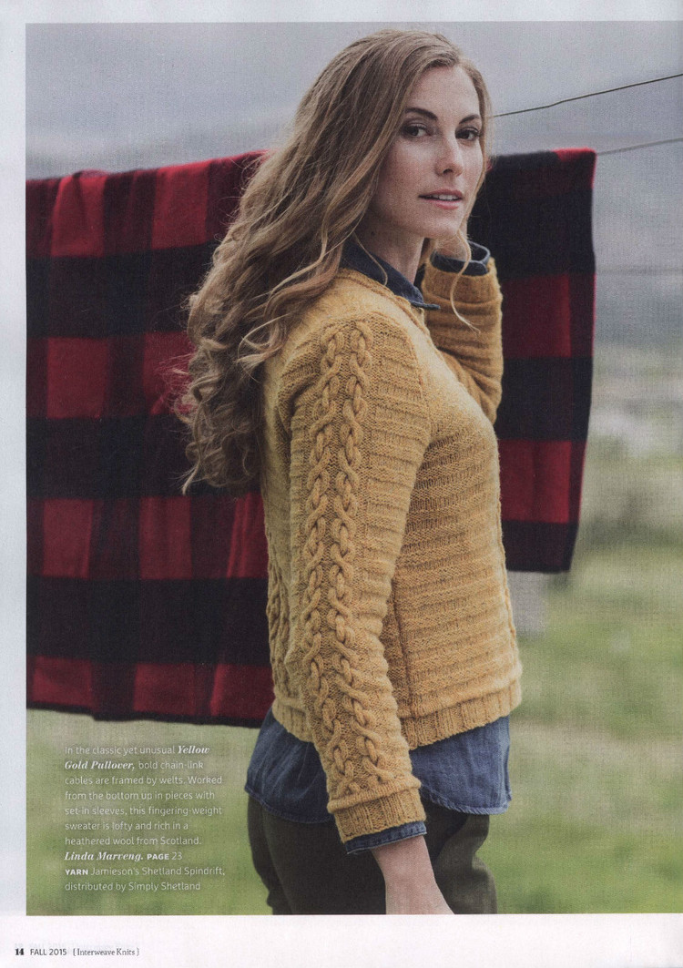 Interweave Knits  Fall 2015 - 輕描淡寫 - 輕描淡寫