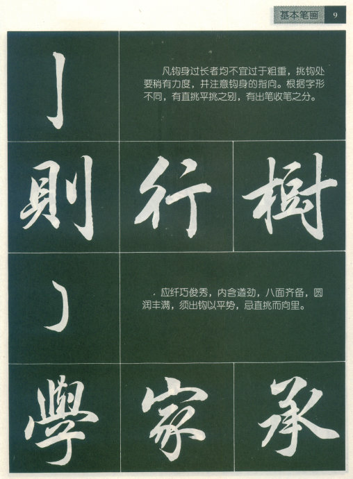 [轉(zhuǎn)載]毛筆行書標(biāo)準(zhǔn)教程（筆法）