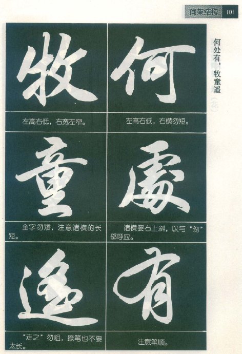 [轉(zhuǎn)載]毛筆行書標(biāo)準(zhǔn)教程（筆法）