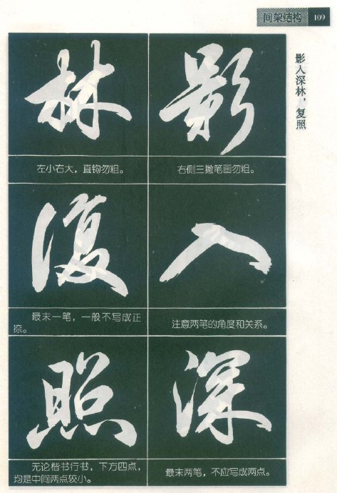 [轉(zhuǎn)載]毛筆行書標(biāo)準(zhǔn)教程（筆法）