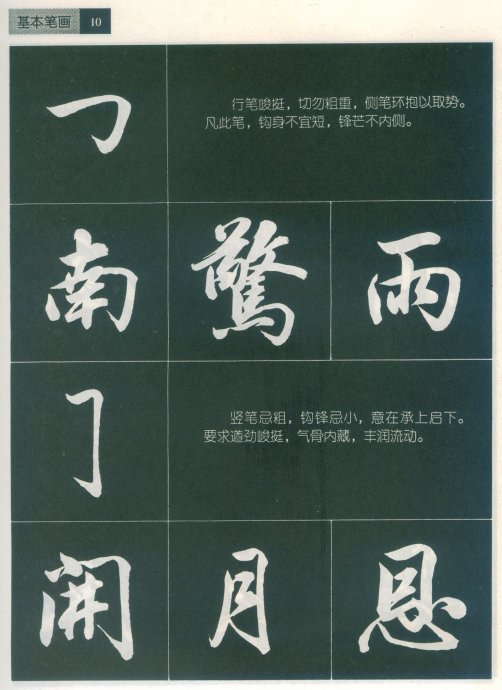 [轉(zhuǎn)載]毛筆行書標(biāo)準(zhǔn)教程（筆法）