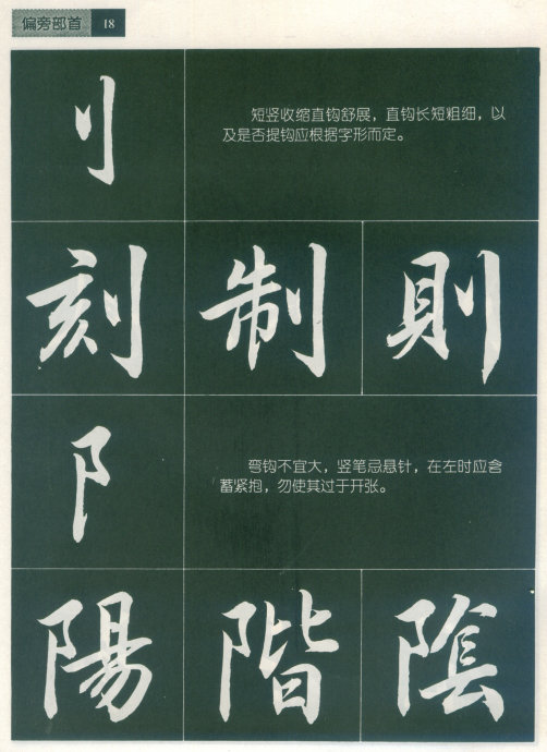 [轉(zhuǎn)載]毛筆行書標(biāo)準(zhǔn)教程（筆法）