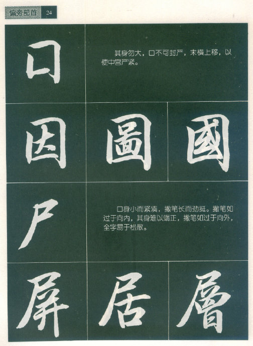 [轉(zhuǎn)載]毛筆行書標(biāo)準(zhǔn)教程（筆法）