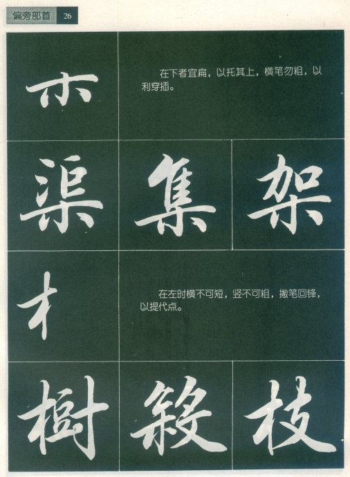 [轉(zhuǎn)載]毛筆行書標(biāo)準(zhǔn)教程（筆法）