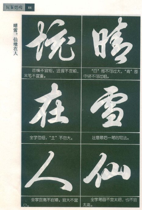 [轉(zhuǎn)載]毛筆行書標(biāo)準(zhǔn)教程（筆法）