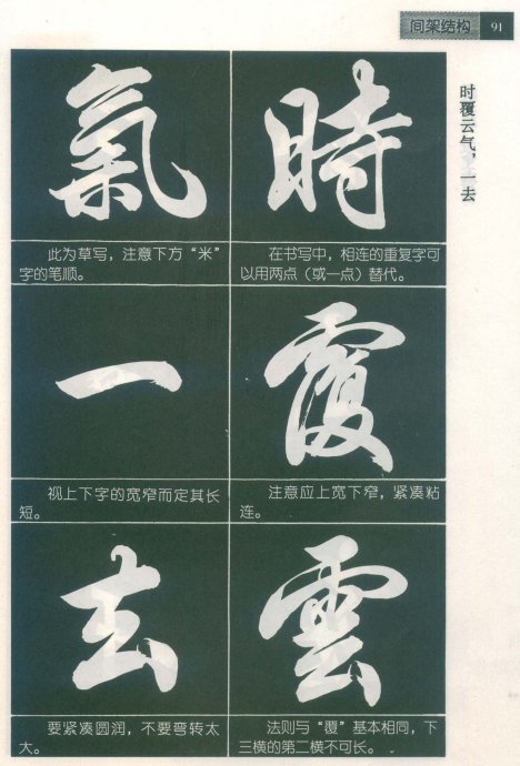[轉(zhuǎn)載]毛筆行書標(biāo)準(zhǔn)教程（筆法）