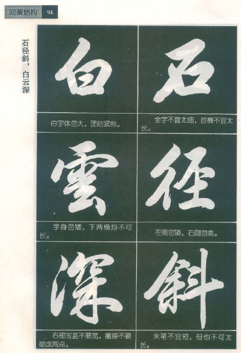 [轉(zhuǎn)載]毛筆行書標(biāo)準(zhǔn)教程（筆法）