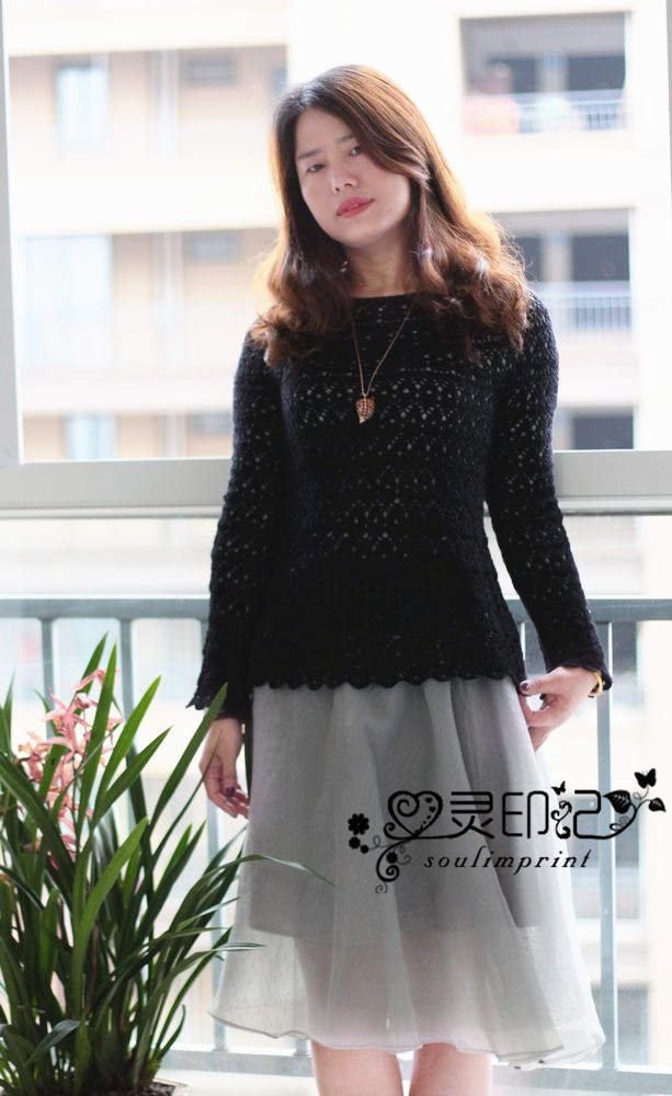 【心靈印記】黑蔥——貂絨蔥衣 - 心靈印記 - 指間紗