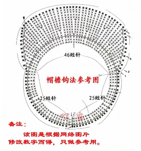 白色鴨舌帽的鉤法 - 魅惑 - zhangyang-0511的博客