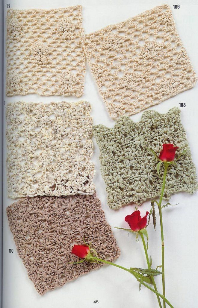 CROCHET PATTERNS 262 --- 鉤針圖解 - 紫蘇 - 紫蘇的博客