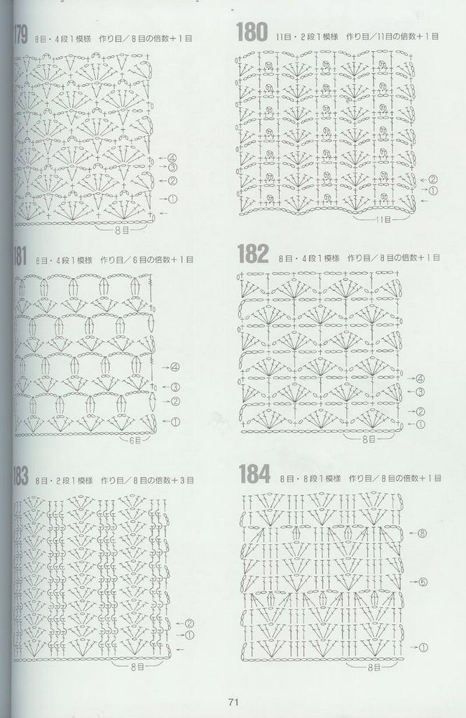 CROCHET PATTERNS 262 --- 鉤針圖解 - 紫蘇 - 紫蘇的博客