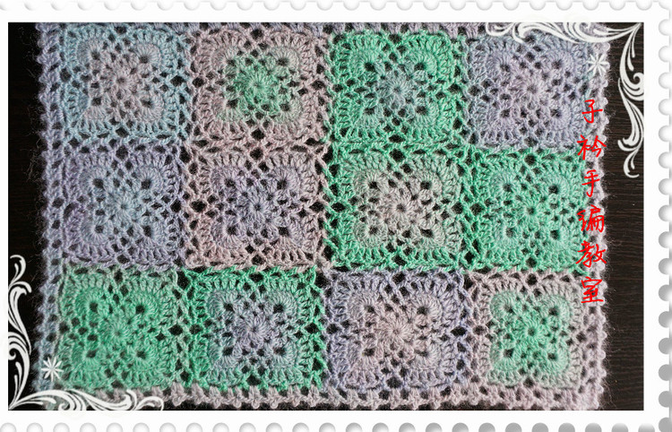 鉤針花片整花一線連怎么學(xué)--子衿手編教室教學(xué)風(fēng)格談之四 - 子衿 - 子衿精致手編