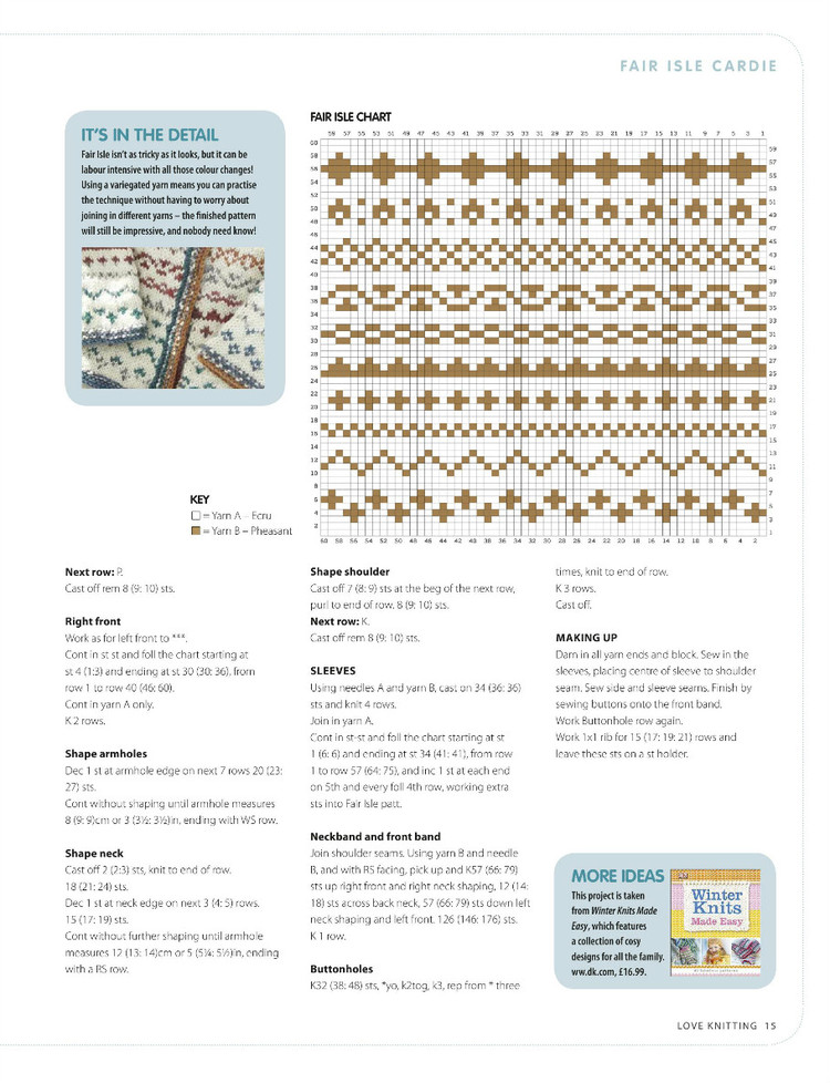 Love Knitting for Babies  Winter 2015 - 輕描淡寫 - 輕描淡寫