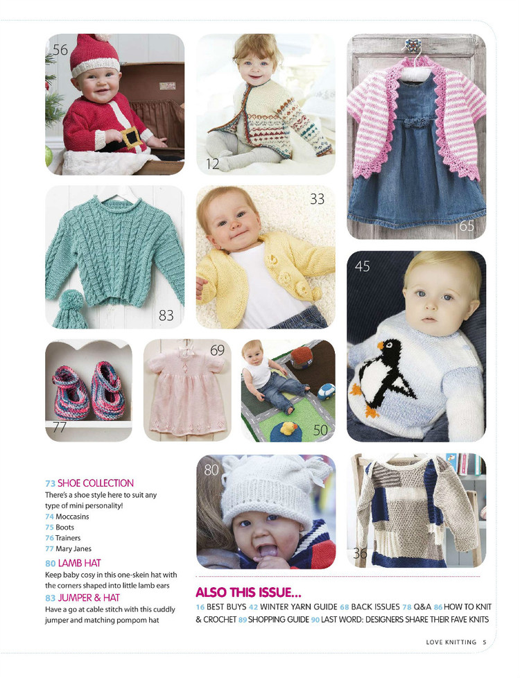 Love Knitting for Babies  Winter 2015 - 輕描淡寫 - 輕描淡寫