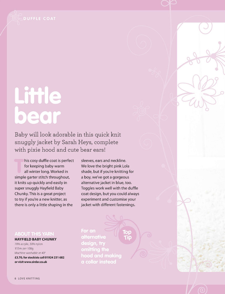 Love Knitting for Babies  Winter 2015 - 輕描淡寫 - 輕描淡寫