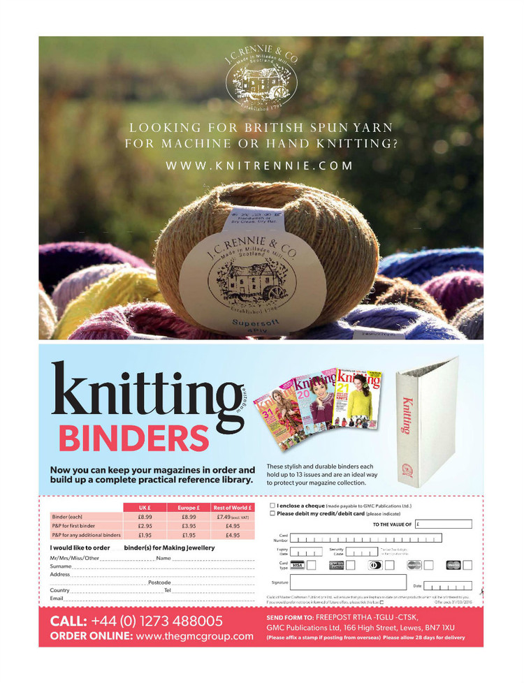 Knitting №150 January 2016 - 輕描淡寫(xiě) - 輕描淡寫(xiě)