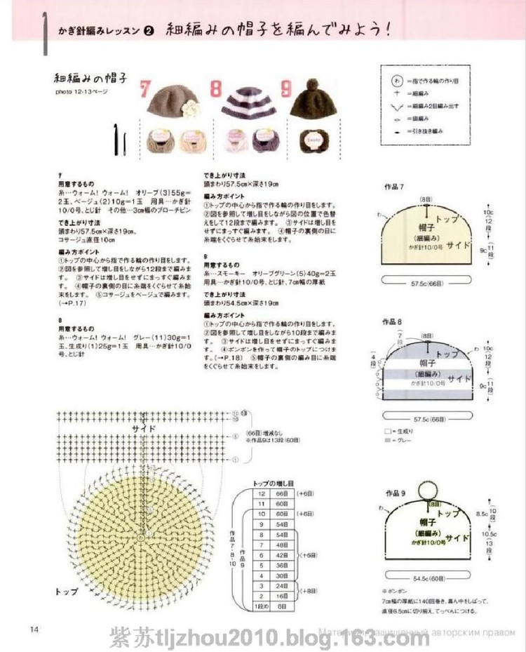 [日文]手編圍巾 帽子 - 紫蘇 - 紫蘇的博客
