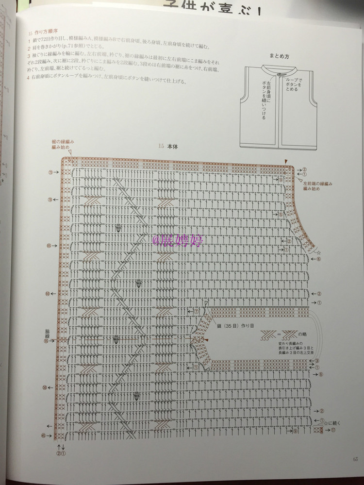 新年禮物第一發(fā)： 3日でカンタン! かぎ針で編む北歐スタイルのはおりもの ベスト?ポンチョ - 展娉婷 - 展娉婷的鉤針世界