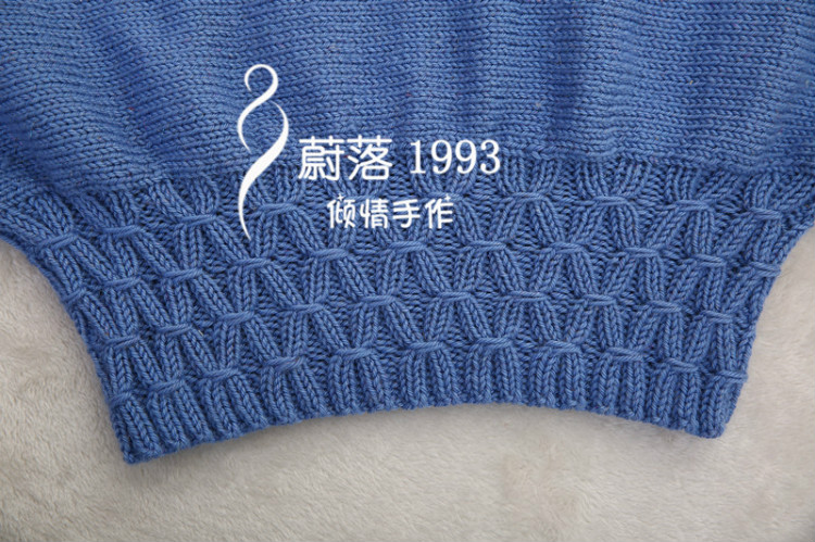 【蔚落1993】戀藍—韓版蝙蝠衫，新手也可以的美衣 - 蔚落 - 蔚落1993的博客