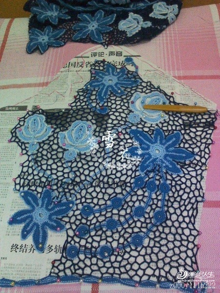 雪花手工——蘭花花愛爾蘭連衣裙 - chenlian - chenlian的博客