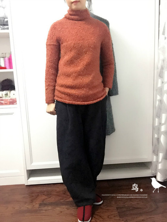 青鳥(niǎo)Serra Turtleneck莎拉 學(xué)院風(fēng)高領(lǐng)衫——小熊翻譯款 - 青鳥(niǎo) - 邂逅另一種生活