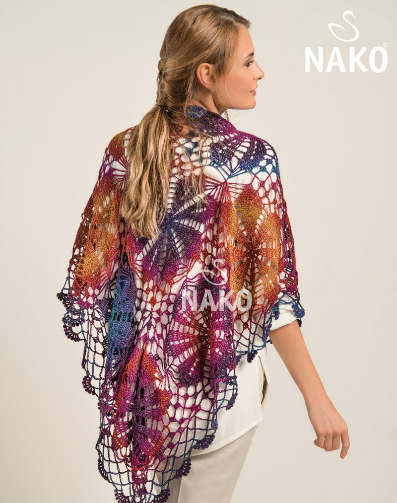 Arya Ebruli Sim Shawl - Daliute -