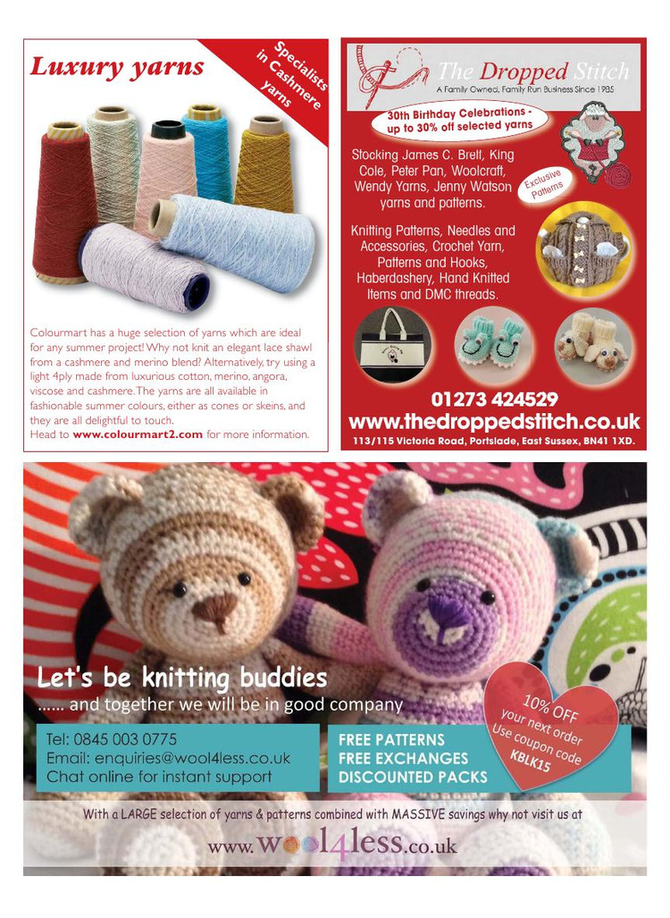 Lets Knit Issue 94 2015 - 輕描淡寫 - 輕描淡寫