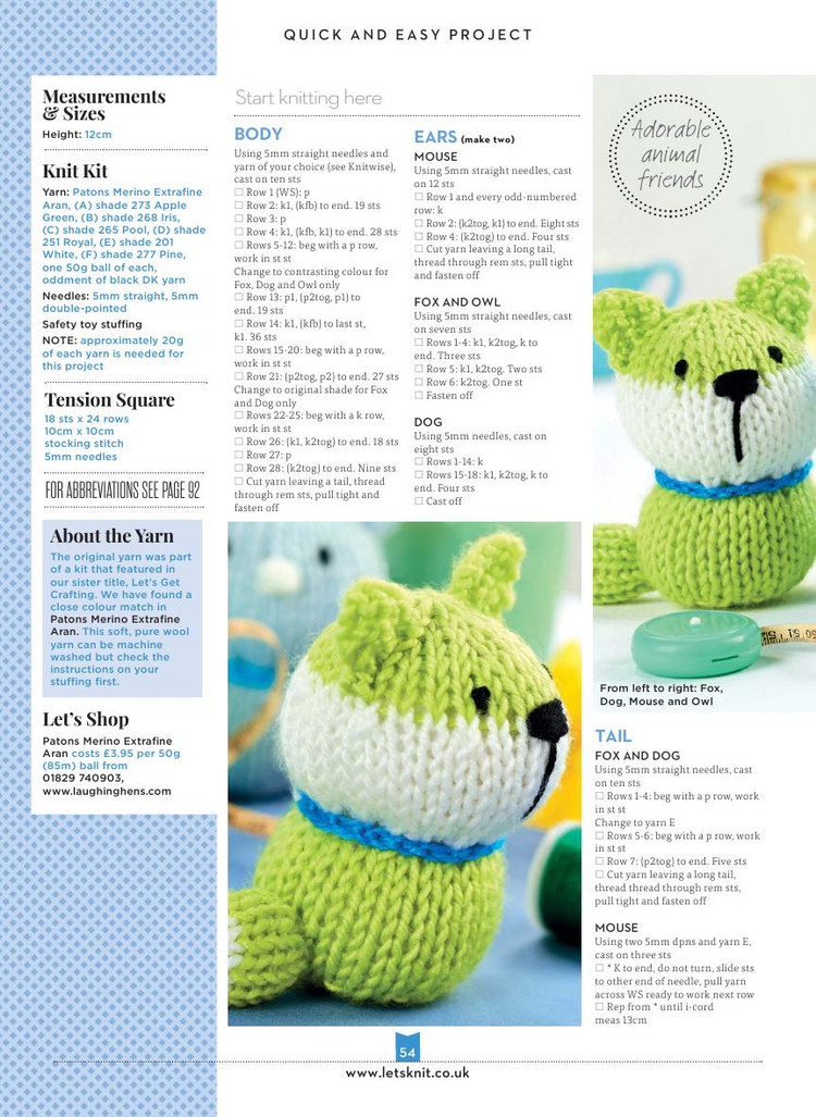 Lets Knit Issue 94 2015 - 輕描淡寫 - 輕描淡寫