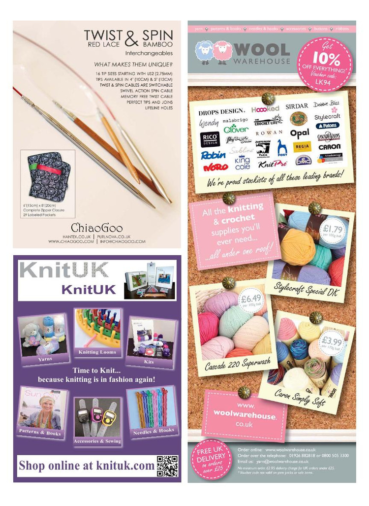 Lets Knit Issue 94 2015 - 輕描淡寫 - 輕描淡寫