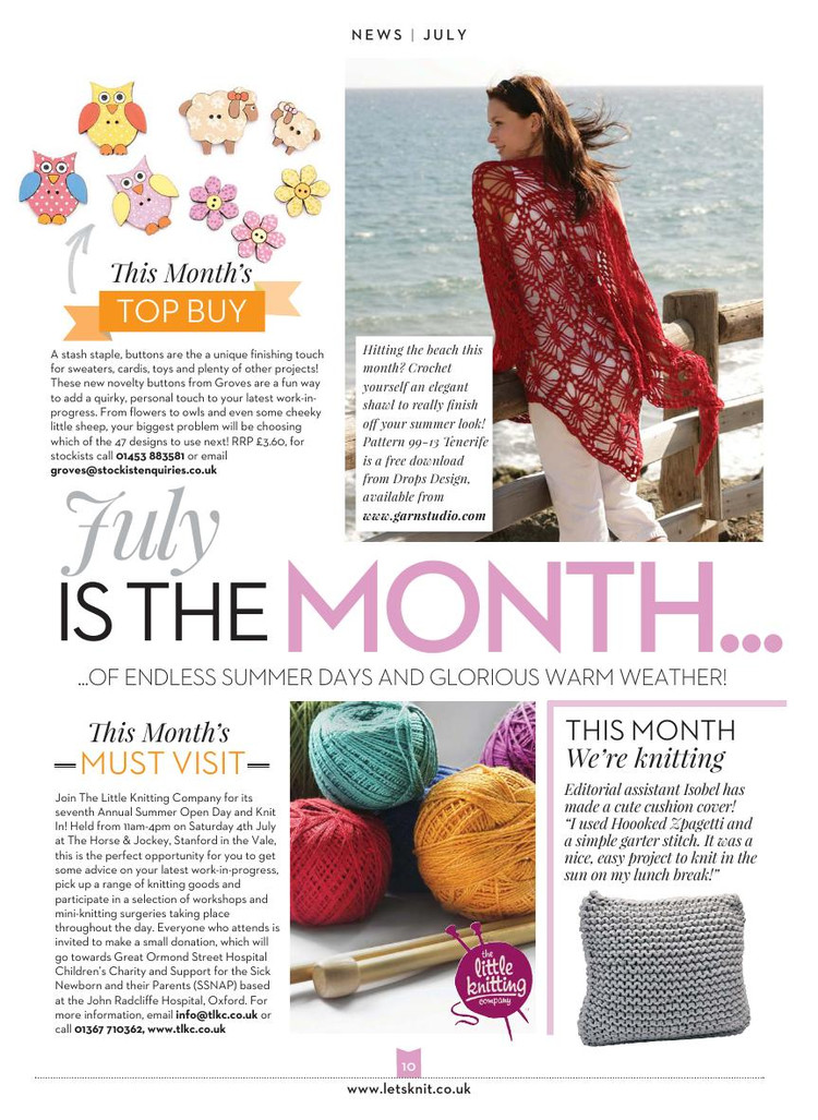 Lets Knit Issue 94 2015 - 輕描淡寫 - 輕描淡寫