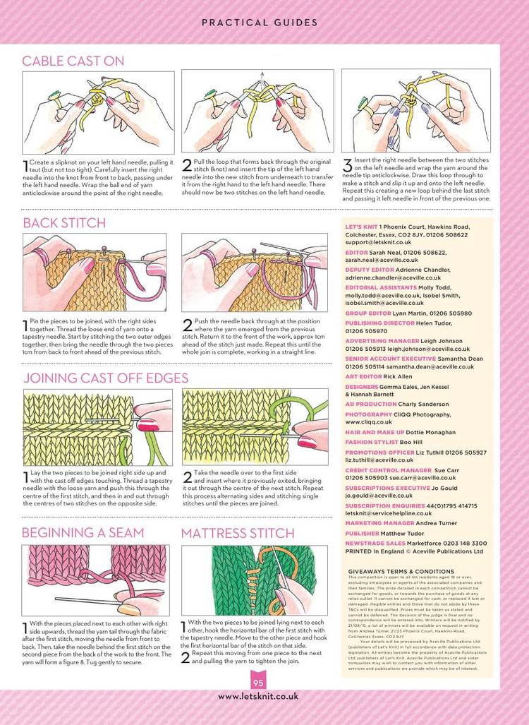 Lets Knit Issue 94 2015 - 輕描淡寫 - 輕描淡寫